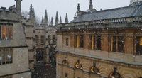 Snow at the Bodleian by Main root channel